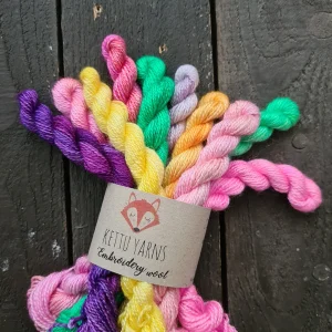 Kettu Yarns - Embroidery Wool - Summer Garden Collection - 30 g